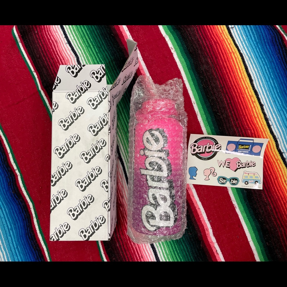 Limited Edition Official Authentic Barbie Water Bottle